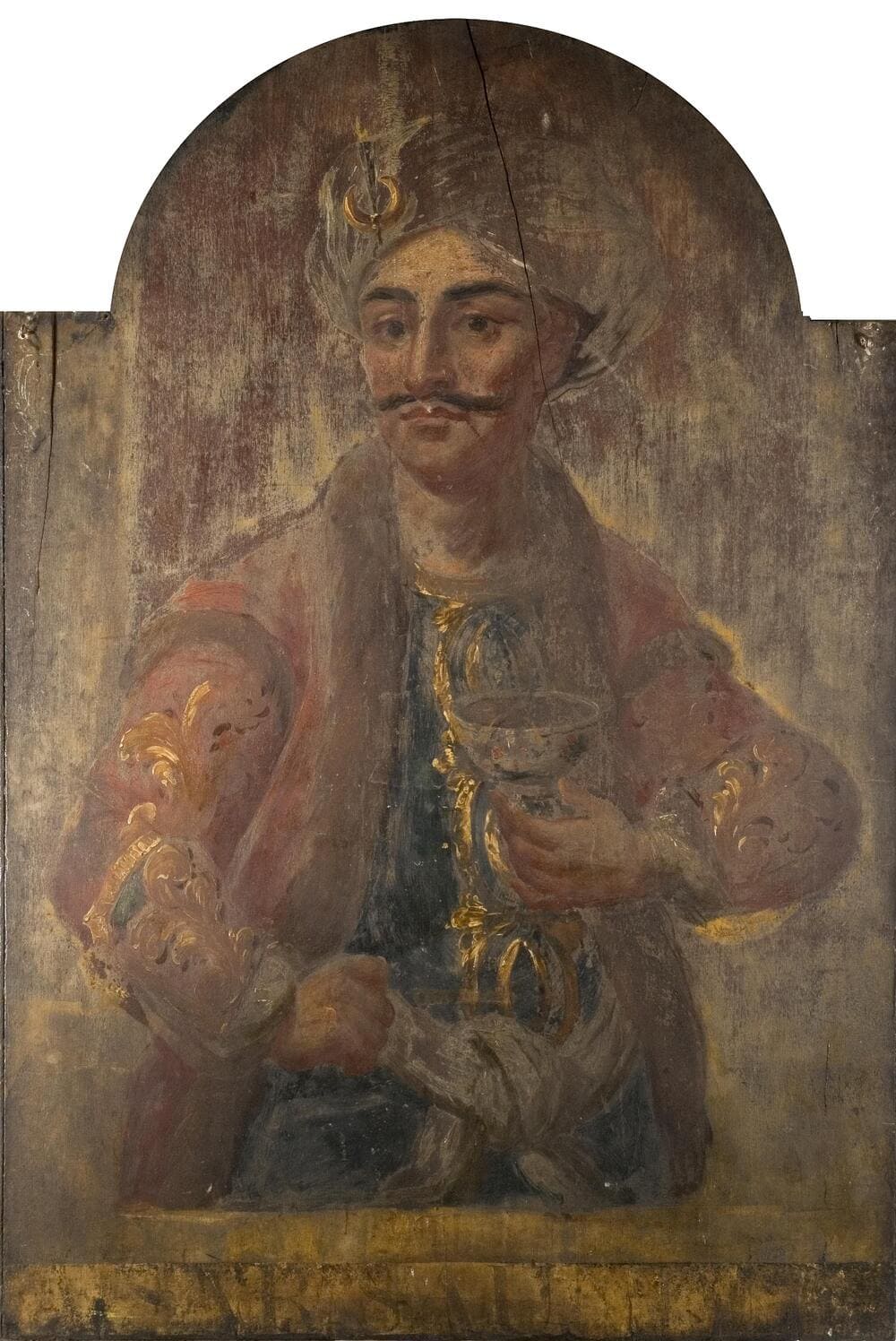 HETFM6213.1 Turk's Head pub sign 18th C (recto) HETFM6213.1 Turk's Head pub sign 18th C (recto)