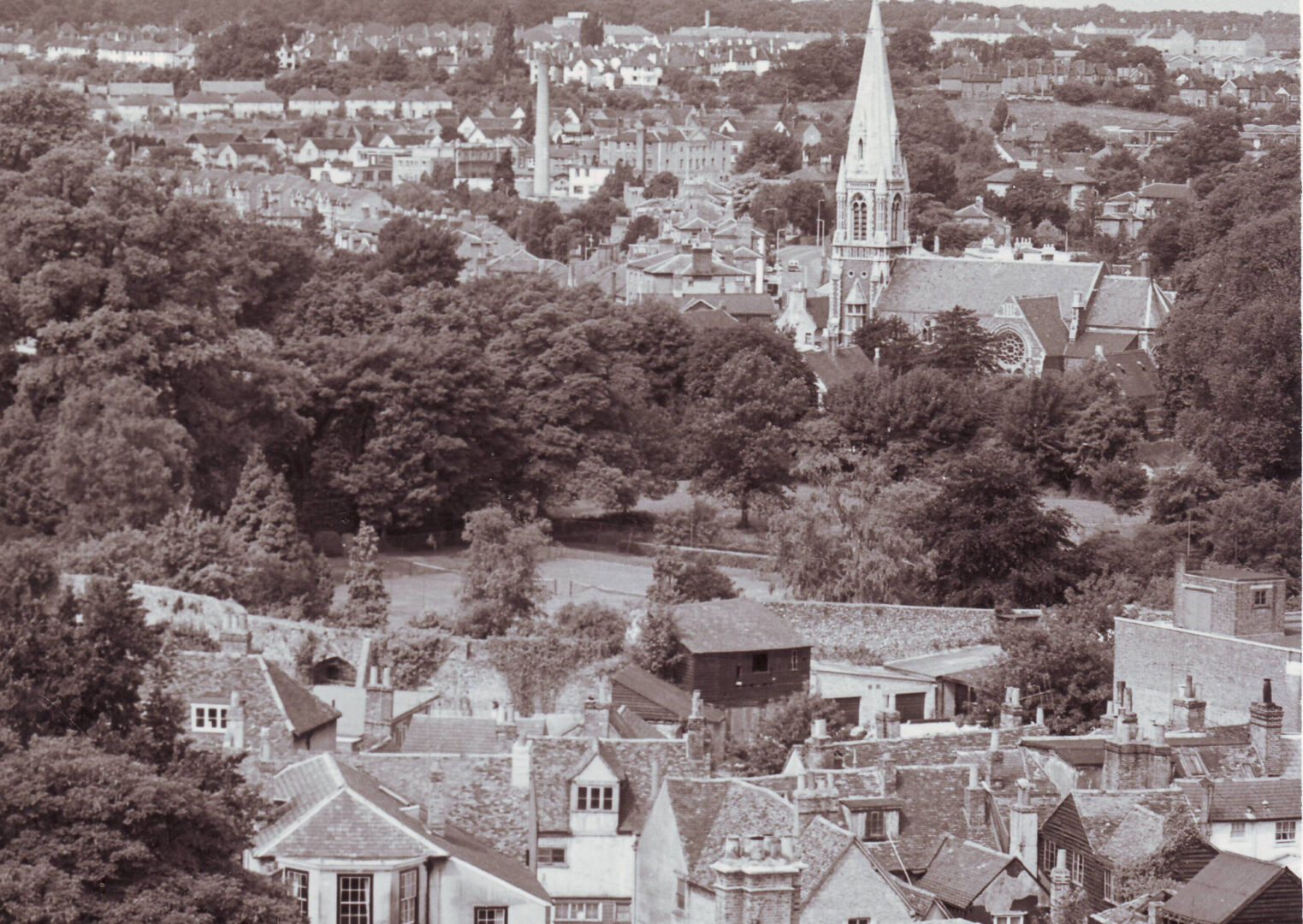 Hertford from All Saints Tower Hertford from All Saints Tower