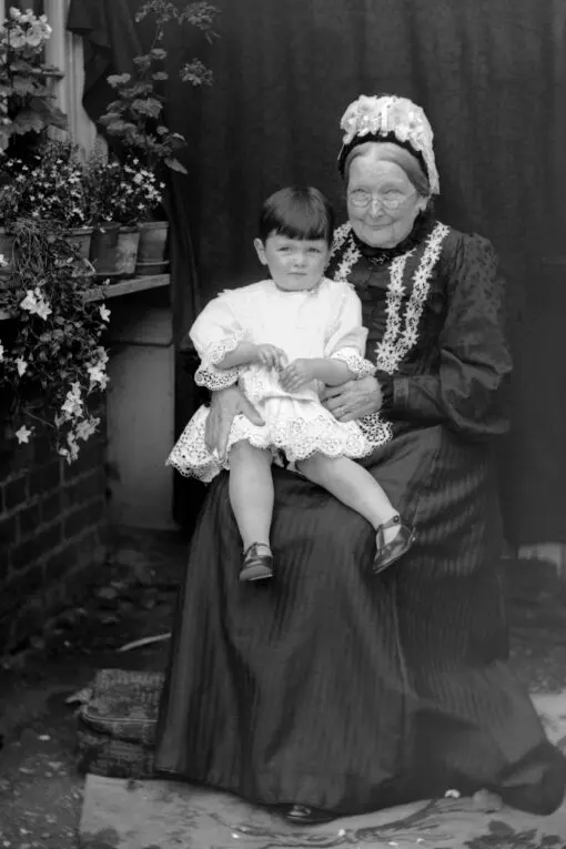 Mrs Andrews and Ellen Andrews