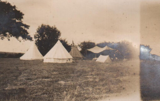 Two Views of the camp
