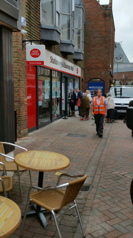 Opening of Hertford Post Office