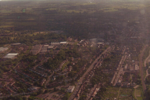 Hertford Aerial View