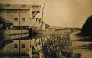 Barge at Dicker Mill