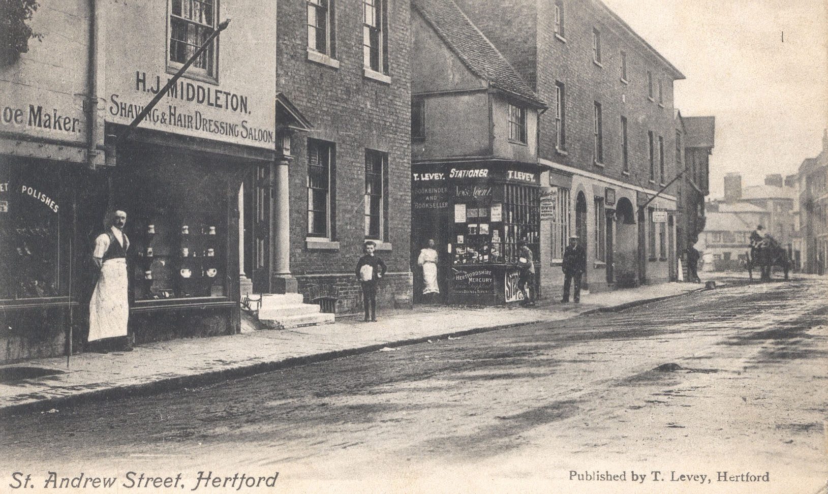 H.J. Middleton Shaving & Hairdressing Saloon H.J. Middleton Shaving & Hairdressing Saloon