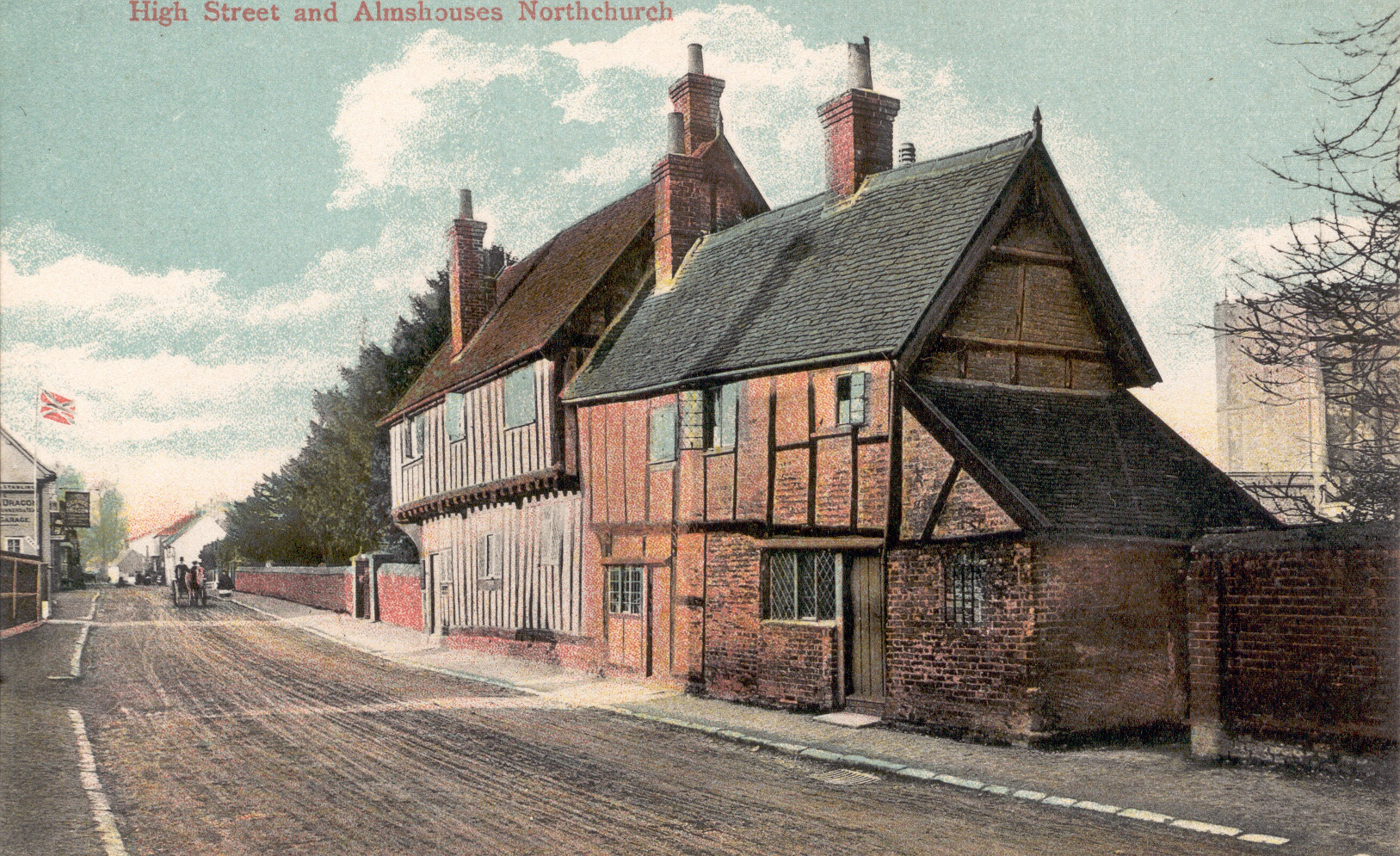 High Street and Almshouse High Street and Almshouse